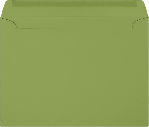 LUXPaper 9 x 12 Booklet Envelopes | Avocado Green | 70lb. Text | 50 Qty