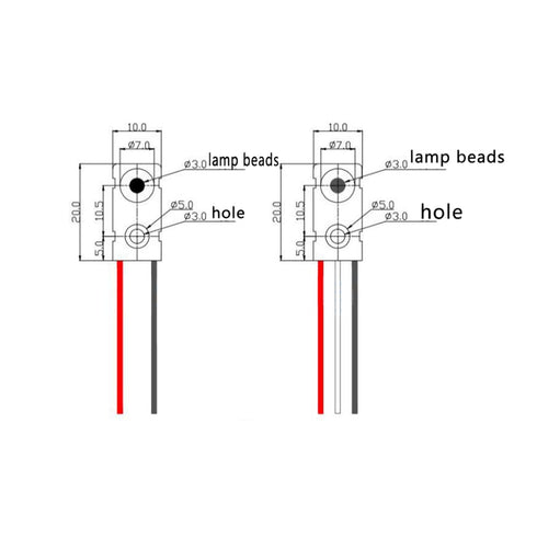 5MM Counting Treedix IR Break Beam Sensor LEDs Module Split Through-Beam Photoelectric Switch