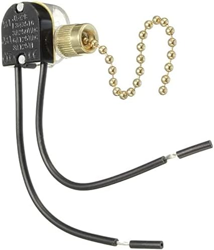 Generic Universal Ceiling Fan Wall Light Replacement Pull Chain Brass Switch Control Lovely and Professional