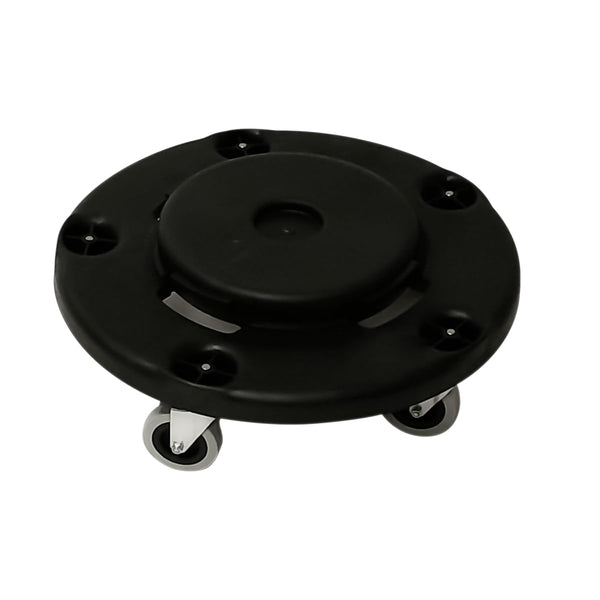 Trademark Innovations Dolly Cart with Wheels, Trash Can Mover, Trash Can Roller Base, Trash