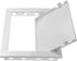 6" x 8" White Plastic Access Panel Door for Plumbing, Electricity, and Alarm Wall Access