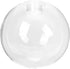 OSALADI Glass Lampshade Replacement 5.90 Inch Clear Globe Lamp Cover for Ceiling