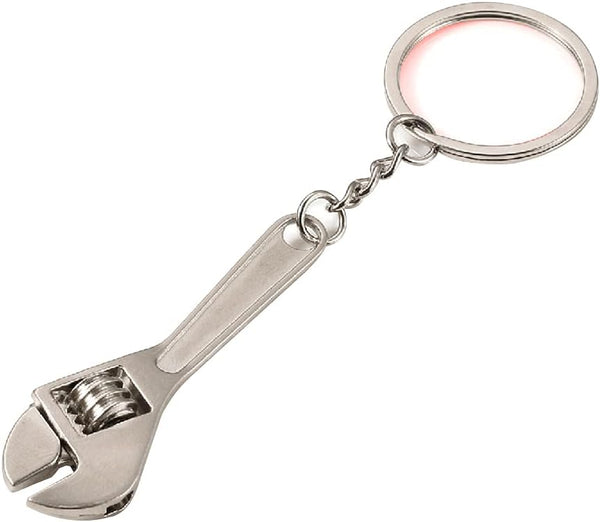 wengjack Adjustable Small Spanner Key Ring Tool Set Gift Men Novelty Keyring Wrench