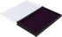 ExcelMark Extra Large Rubber Stamp Ink Pad 4-1/4" by 7-1/4” (Purple)
