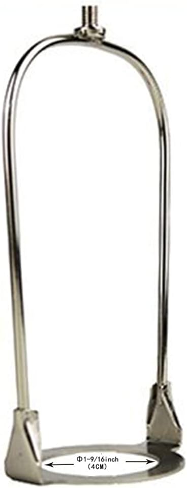 U/D 6 Inch E26 (1, UNO Fitter Adapter - Lamp Shade Harp Holder, Fits Light Base, Adapted for Table and Floor Lamps