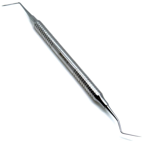NOMI BROTHERS DG16, 2 Set, Professional Dental Diagnostic Probe Explorer Double Ended, Stainless Steel, Hollow Handle