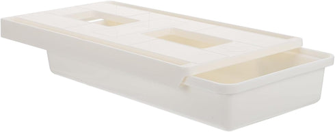 OSALADI Desk Side Organizer Glue Drawer Box for under Desk Drawer Storage