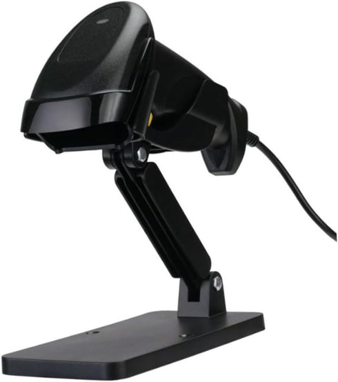 6.88X5.90X3.14 Inches Adjustable Barcode Scanner Holder Stand for Desk with Stable Base Compatible with Handheld