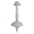 Polycarbonate Skylight Screws #12×2", Hex Flange Head Self-Tapping Screws for Timber, 50pcs