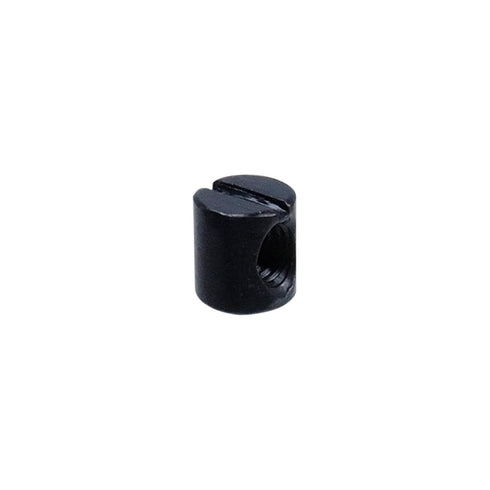 Pastlla 20 M6 M6x10mmx11mm Pcs Metric Black Barrel Nuts Cross Dowels Slotted Nuts Bed Crib Screws Hardware Replacement