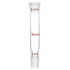 stonylab Glass Straight Connecting Adapter, 90mm, 19/22 Outer Joint to 19/22 Inner Joint for Lab Supply