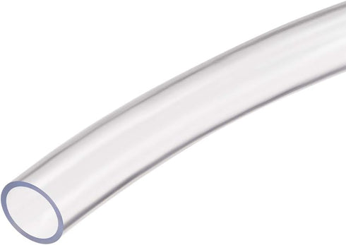 uxcell PVC Clear Vinyl Tubing, 16mm(5/8") x 20mm Plastic Tube, Flexible Water Pipe, 3.3ft
