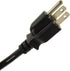 CablesOnline 6ft 16-AWG Stage Lighting Fixture Power Cable, 3-Prong NEMA 5-15P to Powercon-Compatible AC