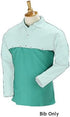 Black Stallion F9-24B 24" Green Flame Resistant Cotton Bib Overall