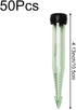 Haiyou 50pcs Floral Water Vials for Fresh Flowers Hydroponic Container Tubes for Easy Flower Arrangements Single Stem