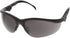 MCR Safety KD312 Glasses with Gray Lenses, UV Protection, Scratch Resistant Coating, 1 Pair