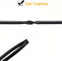 Silicone Tubing 1/2" ID x 3/4" OD Black High-Temperature Food Grade Hose Tube for Air and Liquid Transfer (6 Meter)