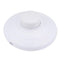 uxcell Inline Foot Pedal Push Button Switch - Round Lamp Light Foot Control ON-OFF Foot Switch (White)
