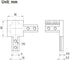 Zeberoxyz 4PCS Black 4040 Series 3-Way End Corner Bracket with M6 Screws for 8mm Slot T-Shape Aluminum Extrusion Profile
