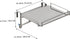 Foldable Stainless Steel Hanging Door Shelf Kitchen Storage Rack Organizer Non-punching Wall-friendly Space-saving