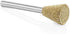 Kutzall Original Dove Tail Rotary Burr, 1/8" Shaft, Fine, Wood Carving Bit for Dremel, 3/8" Dia. X 1/2" Length