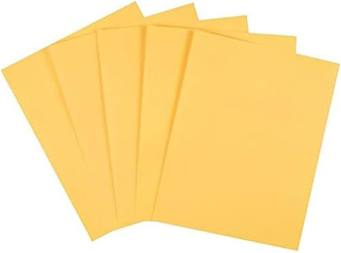 Staples Pastel Colored Copy Paper 8 1/2-Inch x 11-Inch Goldenrod Ream, For