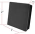 KZPA (16 Pack) 2 inch 2" 2" /50mm*50mm Square Tubing Plugs,Tubing Post End Caps x Fence Post Pipe Cap Black Plastic