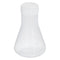 PATIKIL 50ml Plastic Erlenmeyer Flask - 1 Pack Narrow Mouth Conical Flask for Laboratory, Clear