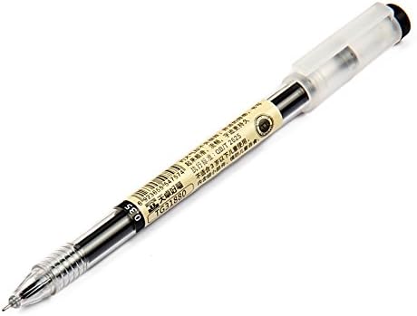 Black Gel Pens, 0.35mm, 2pc