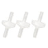 One Way Check Valve, 3/16" Hose Barb Non Return Plastic Valve for Water Fuel Oil Air Gas (Pack of 3)