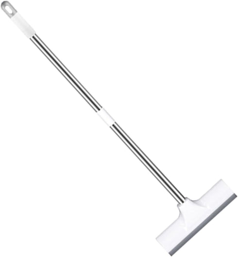 POPETPOP Floor Scrub Brush with Long Handle Stiff Bristles Tile and Grout