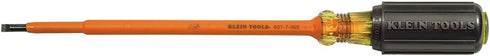 Klein Tools 3/16-Inch Insulated Cabinet Tip Screwdriver, 7-Inch Shank, Made in USA 601-7-INS