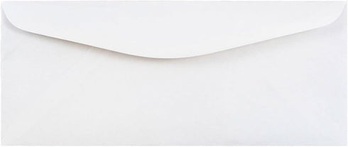 JAM PAPER #12 Business Envelopes, 4 3/4 x 11, White, 50 Count for Professional Use