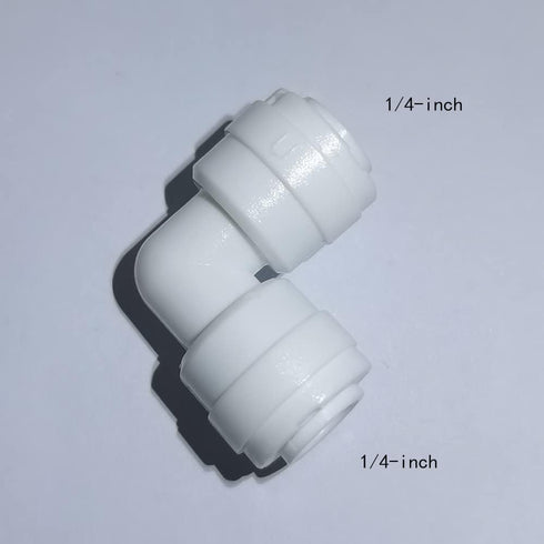 YZM 10 pcs 1/4" Quick Connect Push in to Connect Water Purifiers Tube Fittings for RO Water System