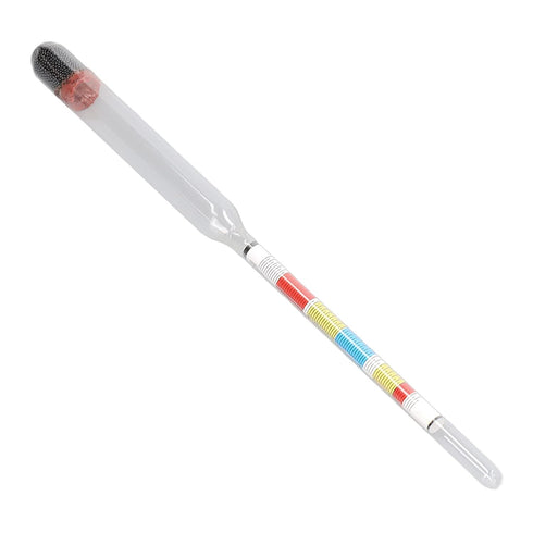 10Pcs 3 Wine Making Meter Home Brewing Beer Hydrometer Test Jar Scales Kit Household Supplies