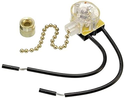 Generic Universal Ceiling Fan Wall Light Replacement Pull Chain Brass Switch Control Lovely