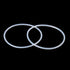 X AUTOHAUX Silicone O-Rings, 48.6mm OD 45mm ID 1.8mm Width VMQ Seal Gasket, White, Pack of 20