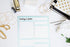 JULIANNE & CO Daily To-Do Undated Tear-Away Planner Notepads, Premium Organizer for Home, Office, 50 Pages