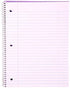 Mintra Office Spiral Notebooks - 6 Pack Pastel Wide Ruled, 70 Sheets for School and Business