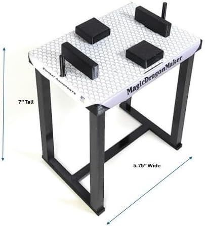 MagicDragonMaker Miniature Armwrestling Table, Decorative Display Piece, Perfect for Home or Work Desk, Trophy Room