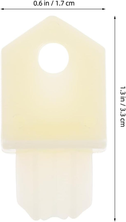 Ciieeo Toilet Paper Dispenser Key Plastic Replacement for Bathroom Tissue Holder Compact Multi-Functional Towel