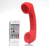 Retro Phone Handset with Wireless Bluetooth and USB Handsets, Comfortable Call, Radiation-Proof for Cell Phones (Red)