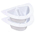 Graduated Specimen Collector Pans 32oz, Urine Measuring Container with Pour Spout, Durable for Healthcare & Home Use