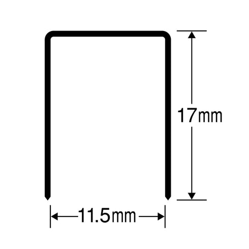 Max 1217FA-H Stapler, for Tabletop Types, No. 12