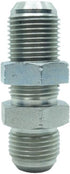1 Piece 5/8 Male JIC Bulkhead Union Adapter, Straight Hydraulic Steel Fitting Connector (7/8''-14 Threads)
