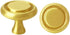 SANCHAKOU 4 Pack Dresser Handles Knobs Bedside Table Mushroom Handle Pure Copper Single Hole Shoe Cabinet Drawer Handle