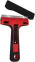 ALLWAY GTS-G Soft-Grip Glass & Tile Scraper, 4" with Snap-On Blade Guard