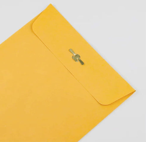 Clasp 6" x 9" Brown Kraft Envelopes 12 Count by THE UM24