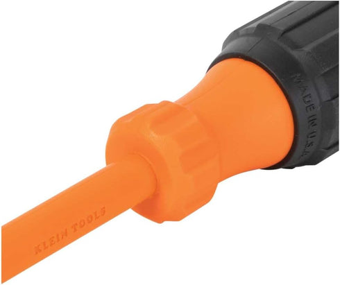 Klein Tools 6834INS Insulated Screwdriver, 1000V #2 Phillips Tip with 4-Inch Shank, Cushion-Grip Handle