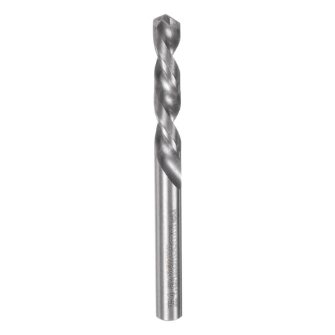 uxcell Solid Carbide Twist Drill Bits, 4.8mm Metric Left Hand Spiral Flutes for Stainless Steel Alloy Metal